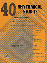 40 Rhythmical Studies Bells band method book cover